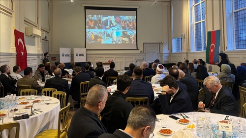 İngiltere'de Uluslararası Demokratlar Birliği iftar programı düzenledi, AA, 22.03.2025